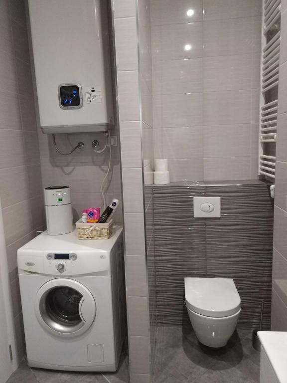 Koupelna v ubytování Studio apartment Arija