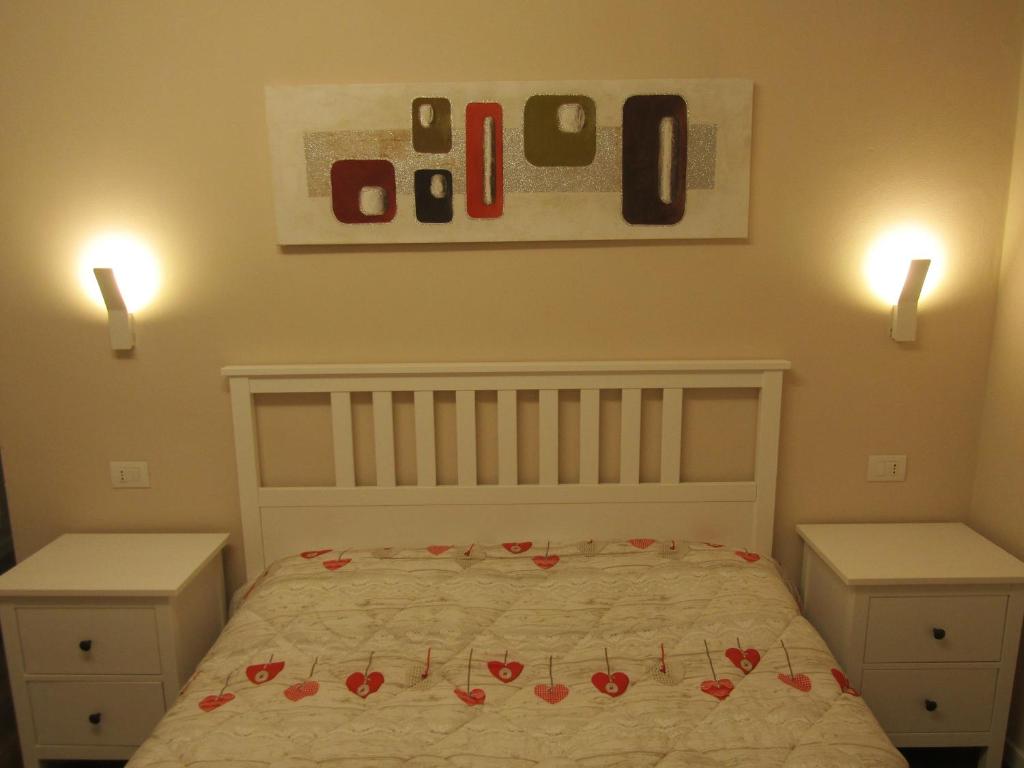 Postel nebo postele na pokoji v ubytování Glam Resort Giulia
