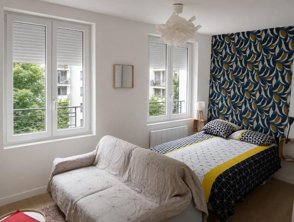 Studio Paris buttes Chaumont