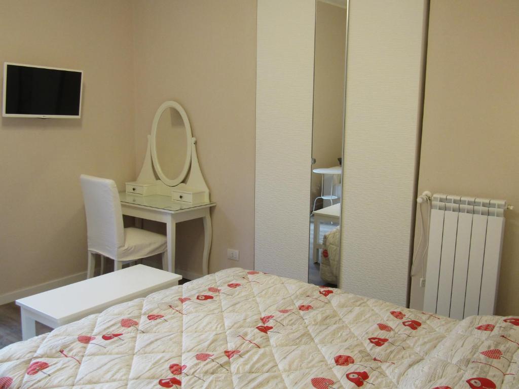 Postel nebo postele na pokoji v ubytování Glam Resort Giulia