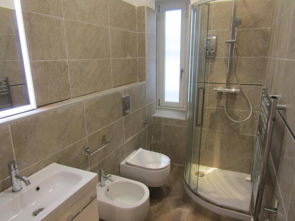 Koupelna v ubytování Glam Resort Giulia