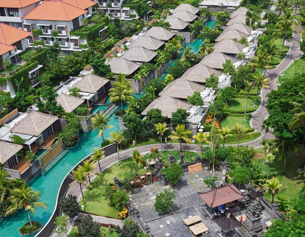 an aerial view of the resort at MERUSAKA Nusa Dua in Nusa Dua