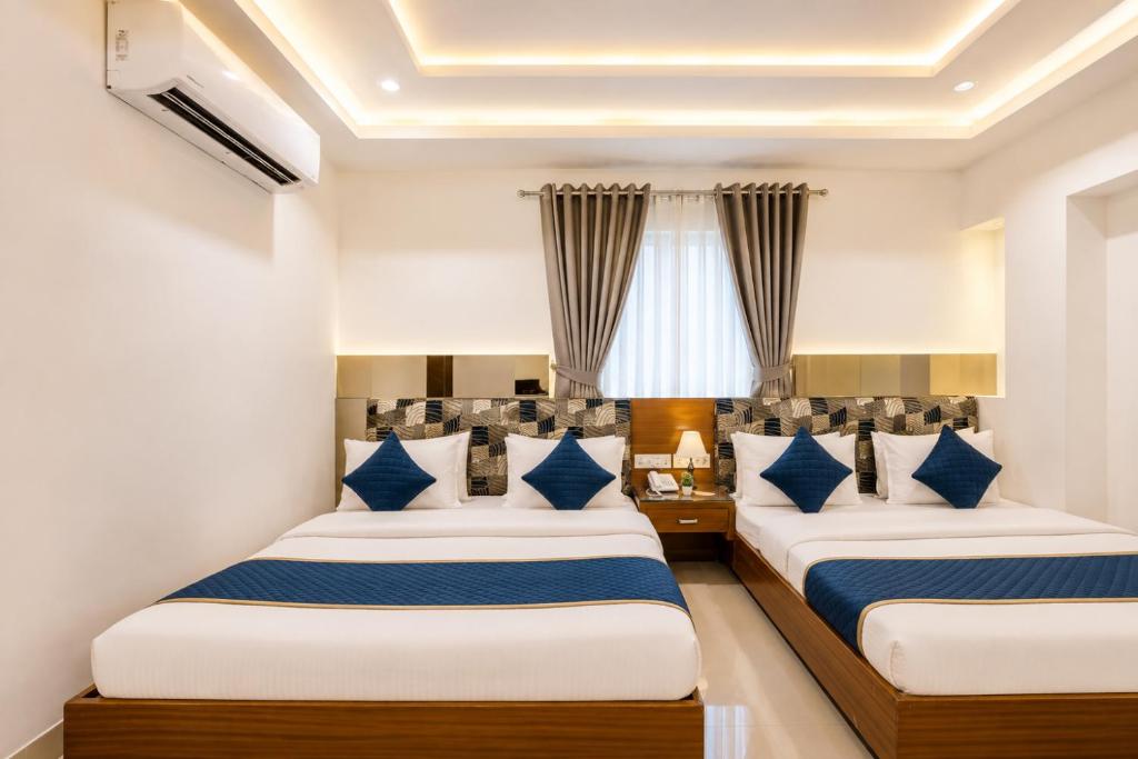 تصویر اتاق‌های Hotel Krishna Deluxe-By RCG Hotels Near New Delhi Train Station - تصویر ۲