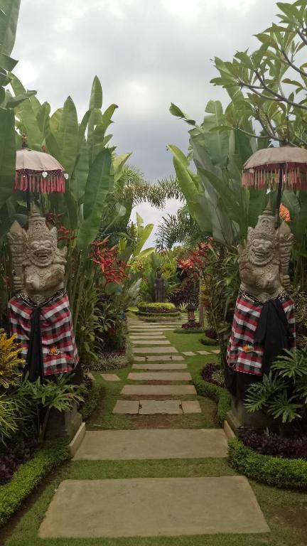 Zahrada ubytování Saka Village Resort Ubud