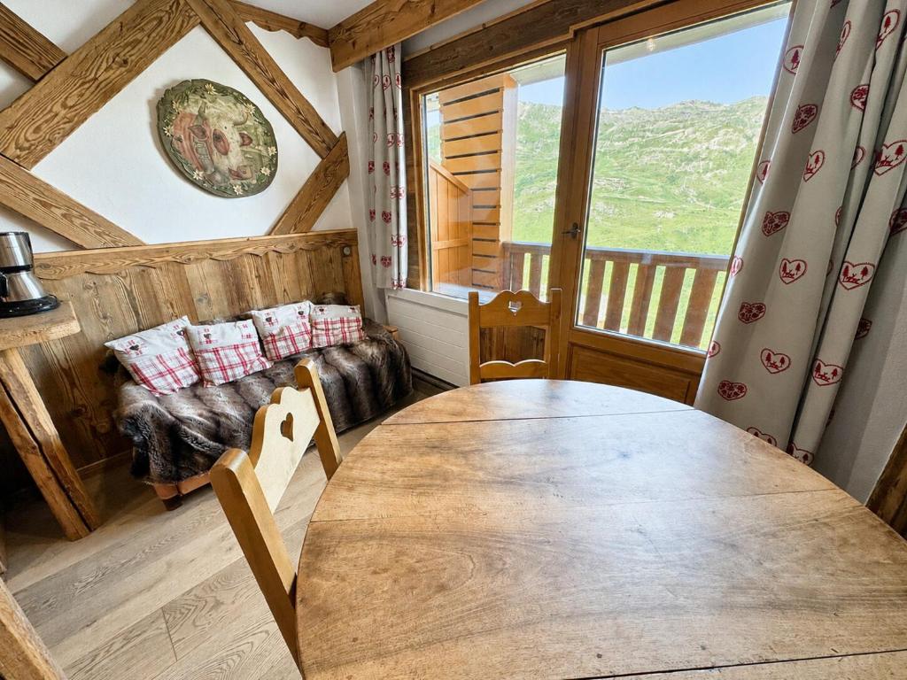 Résidence Necou - Studio déco style chalet en bord de pistes pour 3 personnes MAE-5954