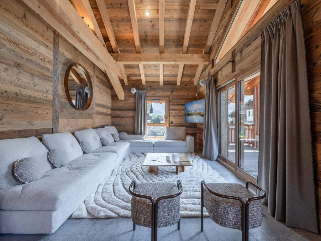 Chalet contemporain avec sauna et terrasse à Morzine