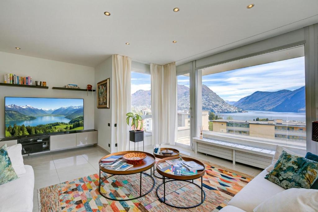 Panoramic Lugano Loft 8min walk to center - Happy Rentals