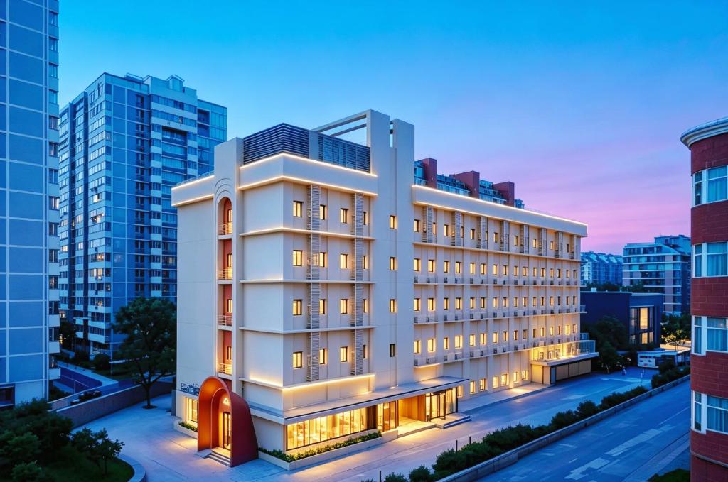فضای داخلی Quanji Lejia Hotel (Beijing South Railway Station Jiaomen East Metro Station Branch) در پکن - تصویر ۳