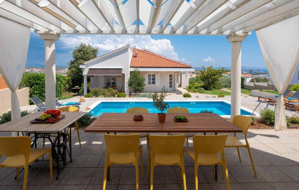 Nice Home In Vodice With Private Swimming Pool, Can Be Inside Or Outside