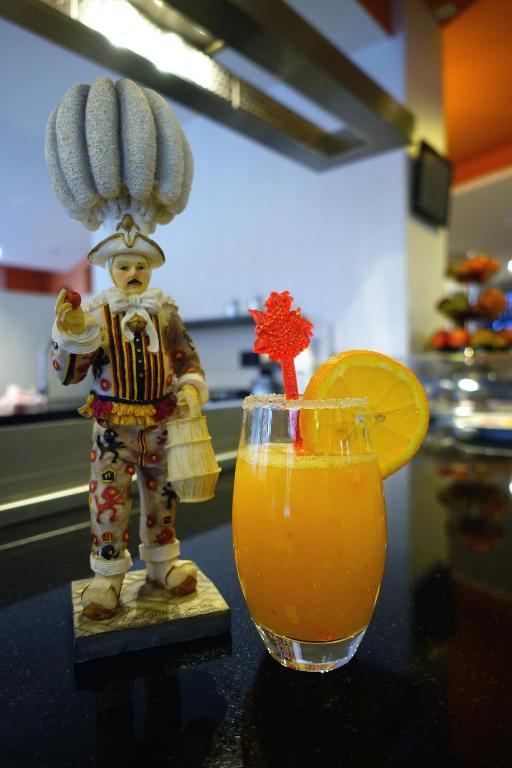 Nápoje v ubytování Orange Hotel La Louvière