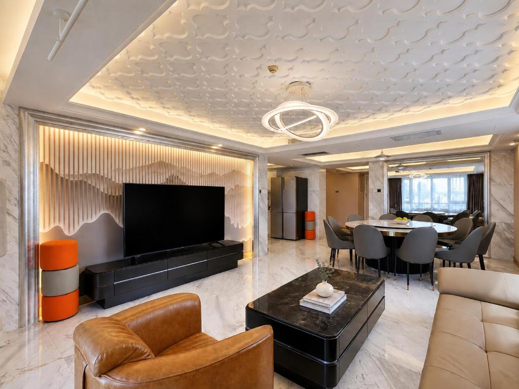 لابی و فضای عمومی Miyue LOFT Apartments Beijing Sanlitun Workers Stadium - تصویر ۵