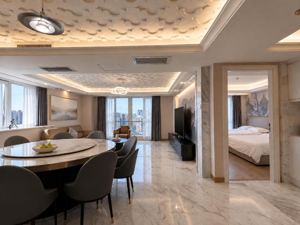 فضای داخلی Miyue LOFT Apartments Beijing Sanlitun Workers Stadium در پکن - تصویر ۳