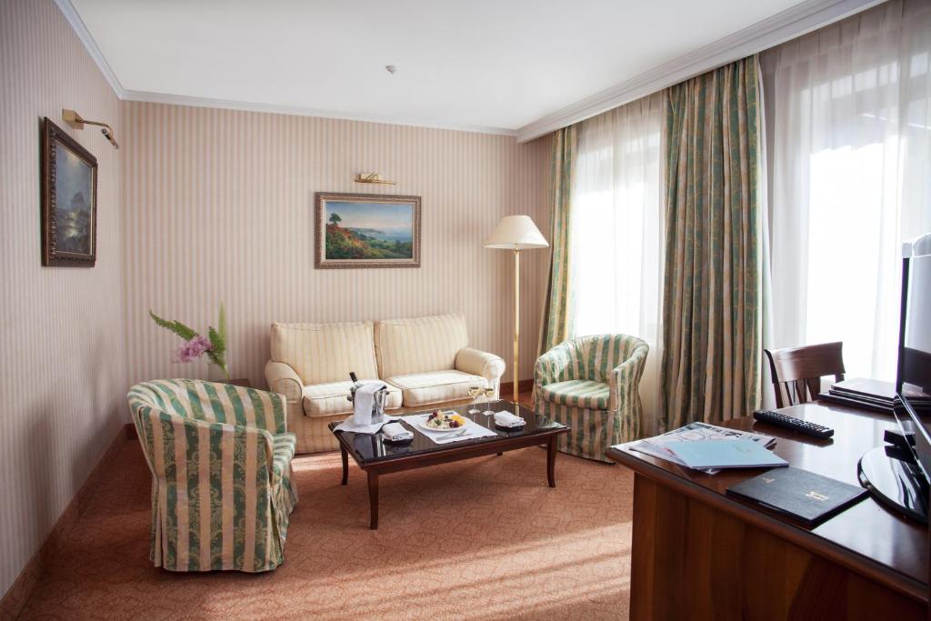Posezení v ubytování Hotel Otrada