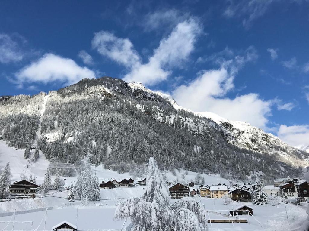 B&B Monte Giove Formazza v zimě