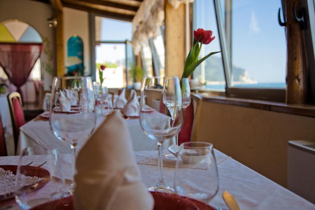 Restaurace v ubytování Da Mariolino