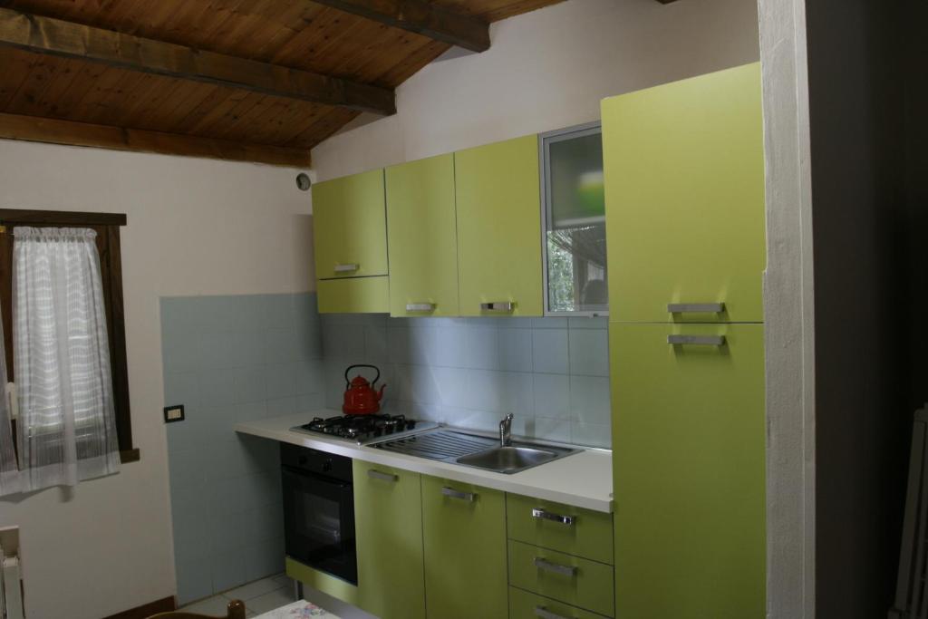 Cucina o angolo cottura di Camping Ali Baba