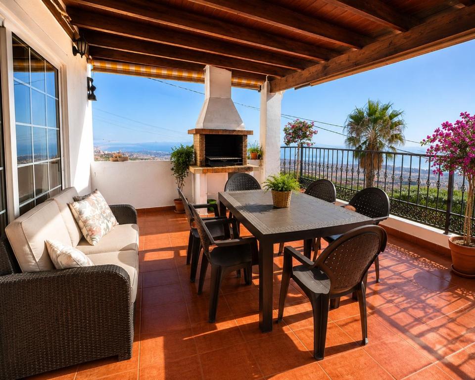 Casa Tijoco - Terraza con vistas a la Gomera - Air