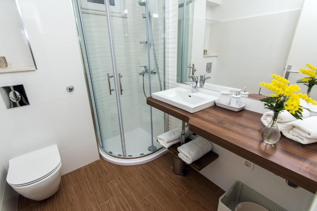 Kúpeľňa v ubytovaní Eden Apartments