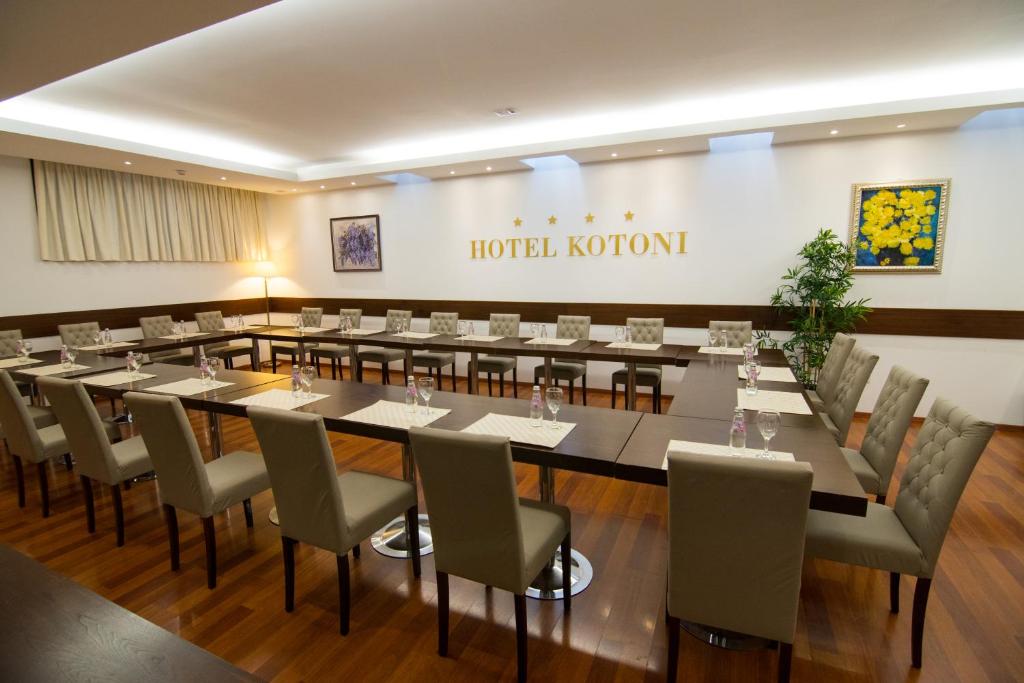 Restaurace v ubytování Boutique Hotel Kotoni