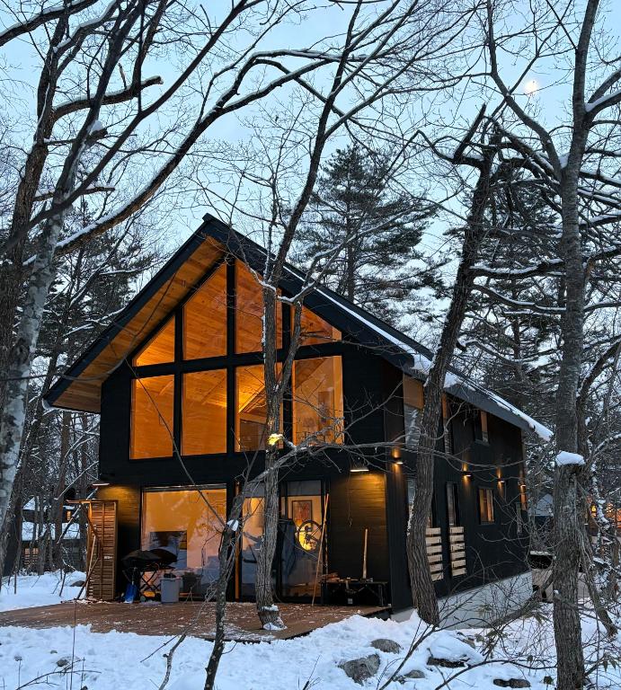 Aerial Chalet Hakuba by Jade Villa