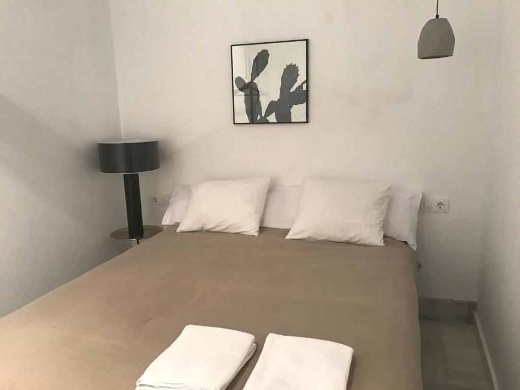 Postel nebo postele na pokoji v ubytování Casa Bolsa43