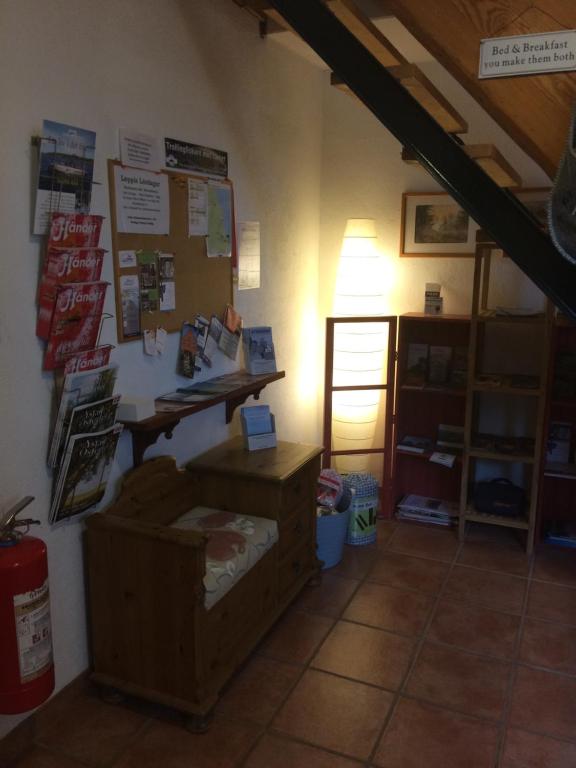 Posezení v ubytování Bengtssons Loge