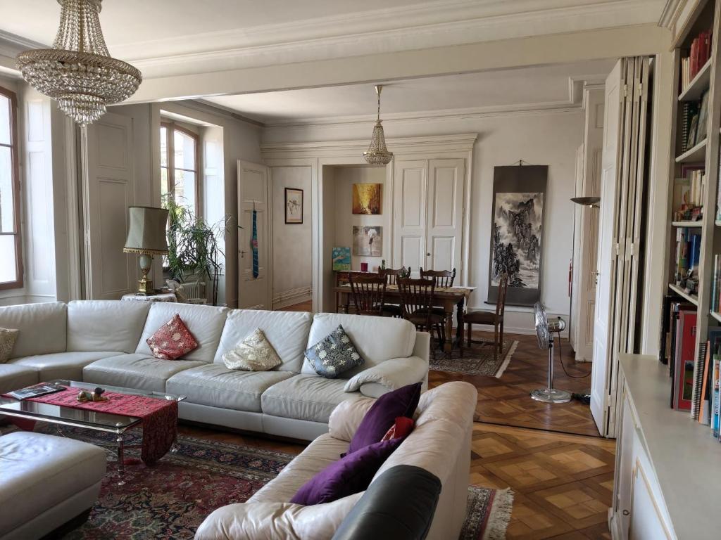 Spacious unique 150m2 apartment Geneva city center