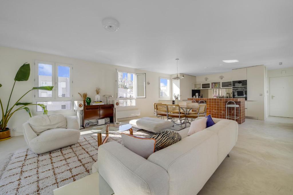 Hello Flat - Luxury Duplex with View of Montmartre