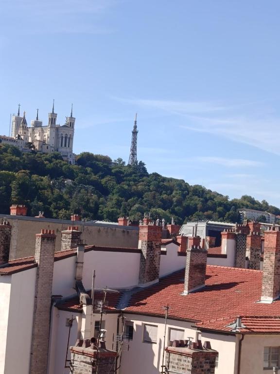 Lyon Bellecour 8 rue Victor Hugo beautiful view of Fourvière