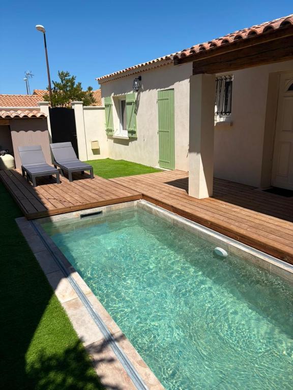 Maison provençale avec piscine privée,