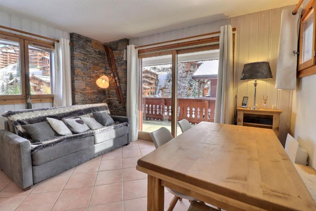 Résidence Alpages Mottaret B - CHARMANT 2 PIECES CABINE DANS UNE RESIDENCE CALME - WIFI INCLUS MAE-0814