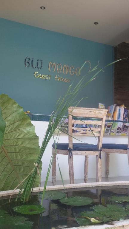 Postel nebo postele na pokoji v ubytování Blu Mango
