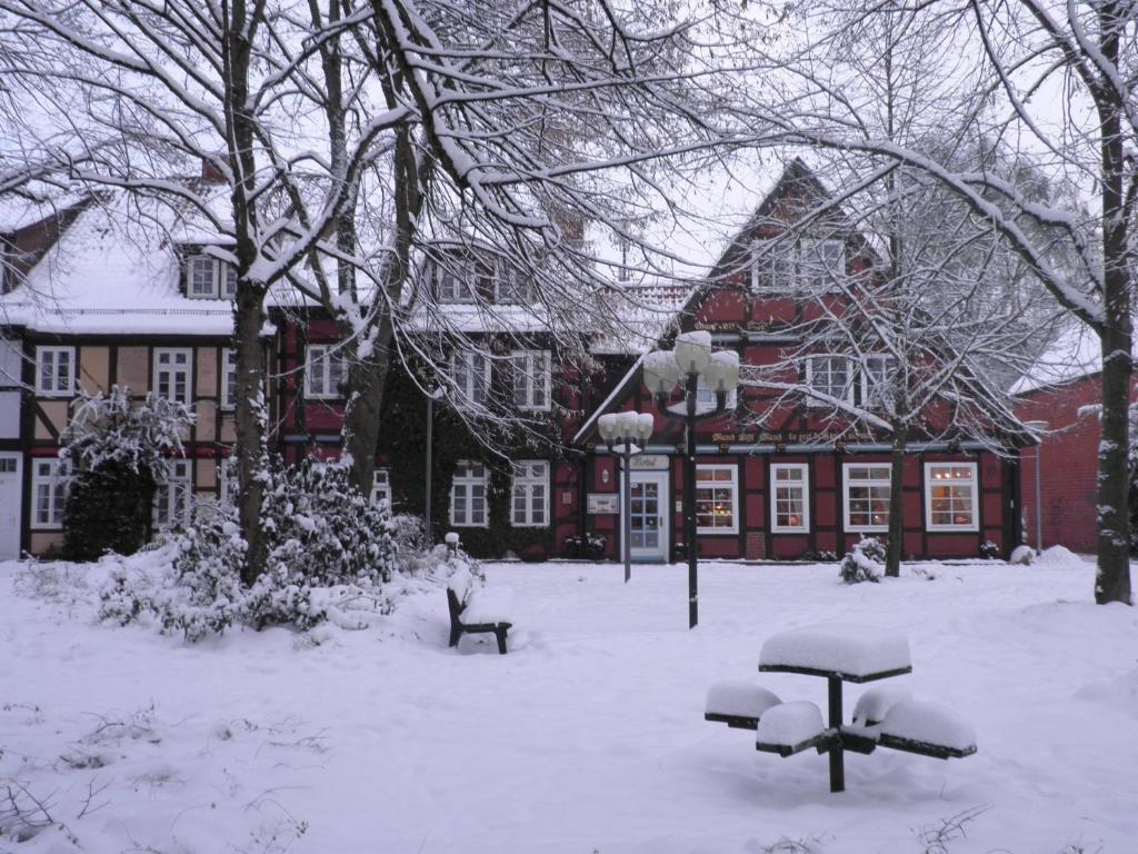 Hotel St. Georg Garni v zimě