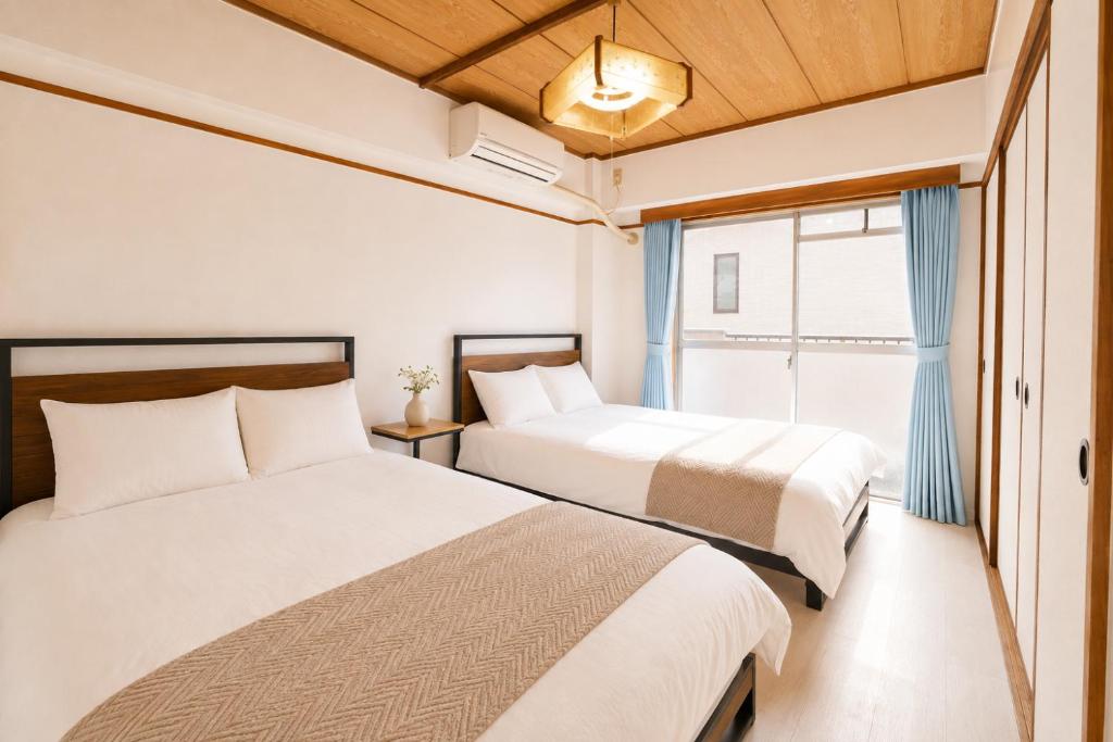 303Room 1 Stop from Ikebukuro Entire 35m on 3st Floor 2 Bedrooms for up to 6 Guests 3Minute Walk to Don Quijote