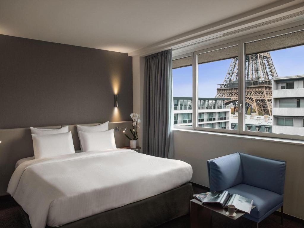 Superior King Room - Eiffel Tower View at Pullman Paris Tour Eiffel