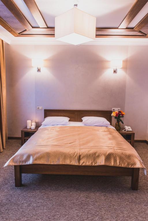 Postel nebo postele na pokoji v ubytování Davir Spa Resort