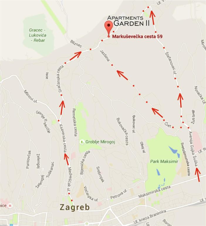 Certifikát, ocenenie alebo iný dokument vystavený v ubytovaní Apartments Garden Zagreb
