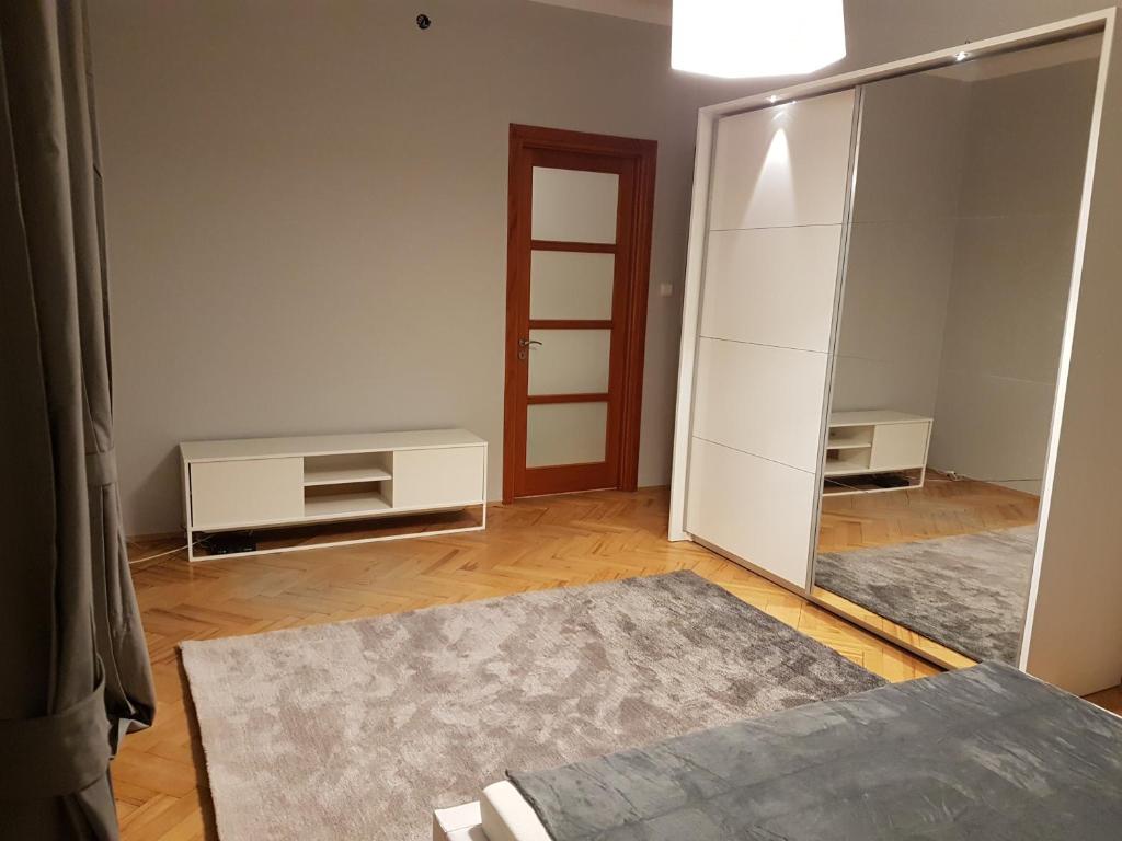 Posteľ alebo postele v izbe v ubytovaní Rzeszów Apartment