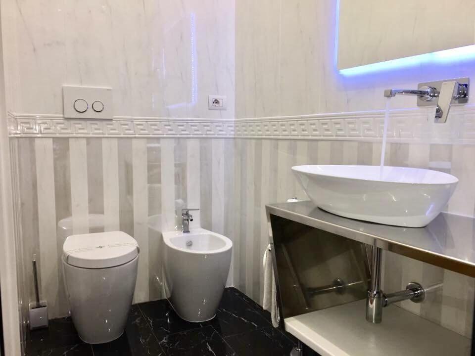 A bathroom at Antico Corso Charme