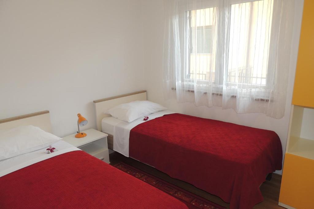 Posteľ alebo postele v izbe v ubytovaní Villa Pineta