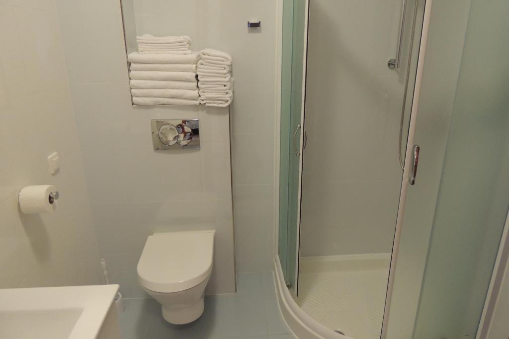 Kúpeľňa v ubytovaní Villa Pineta