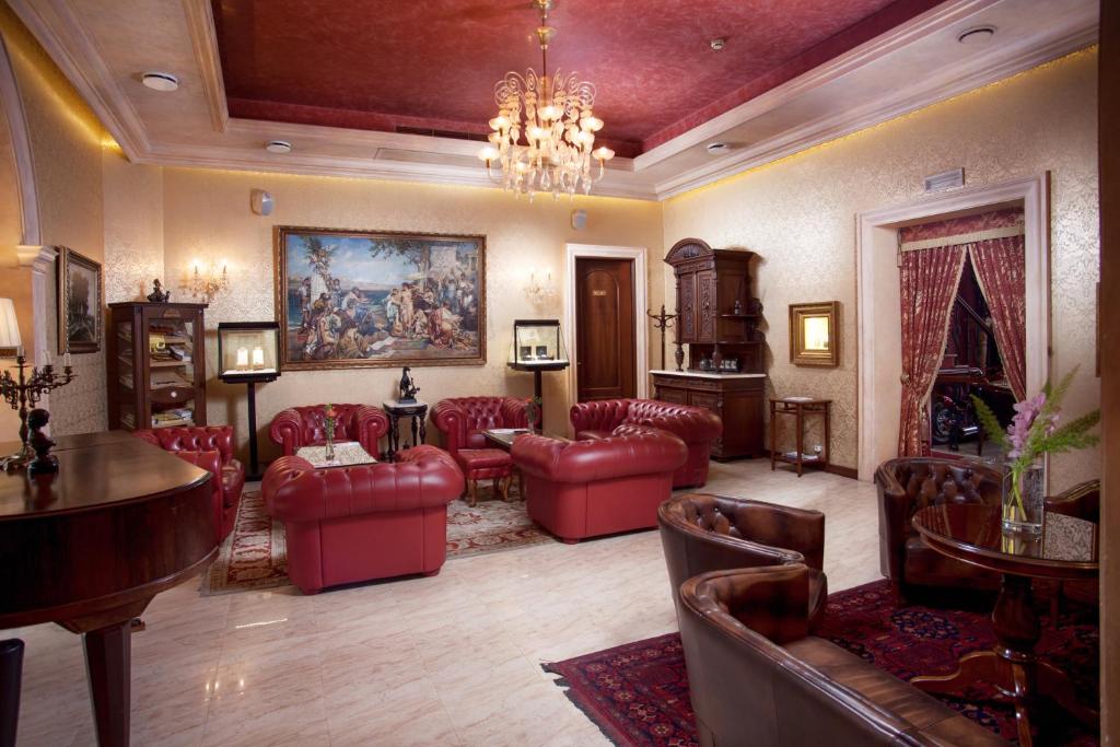 Posezení v ubytování Hotel Otrada