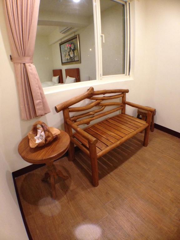 Posezení v ubytování Long Zhi Yue Hotel