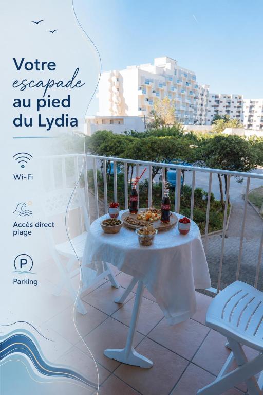 Le Petit Nid du Lydia -Accès direct Plage- Wi-Fi - Parking