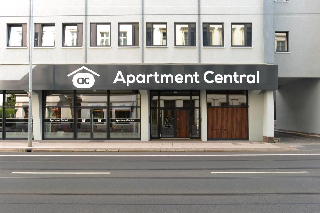 Budova, kde se aparthotel nachází