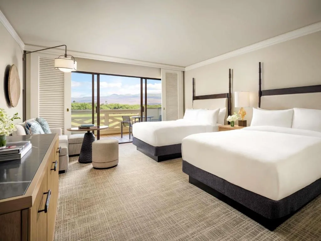 Ocean View Room with Two Queen Beds and Tub - Mobility/Hearing Accessible