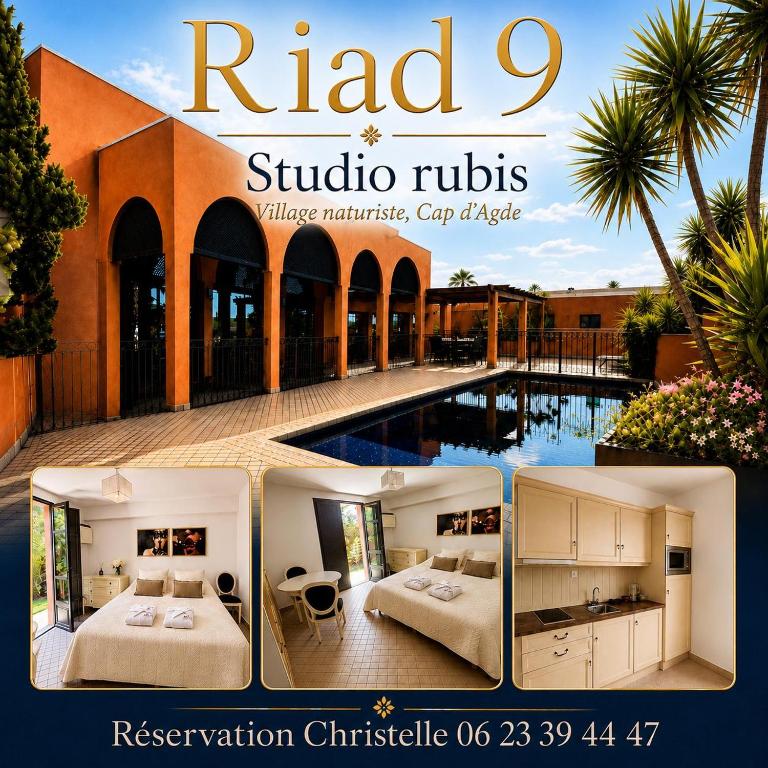 Riad 9 - Studio Rubis