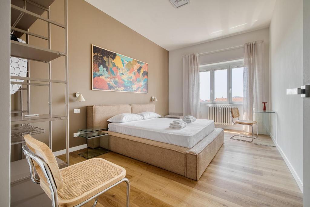1-BR Navigli View - Central Milan - AC - Top Floor