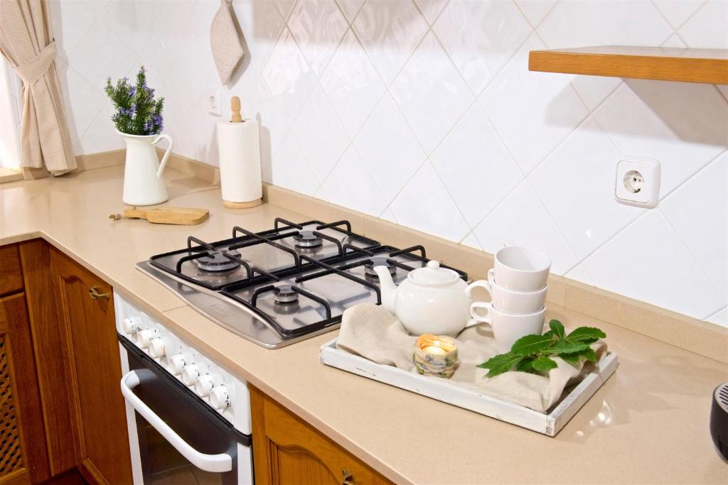 A kitchen or kitchenette at Cal Barceló