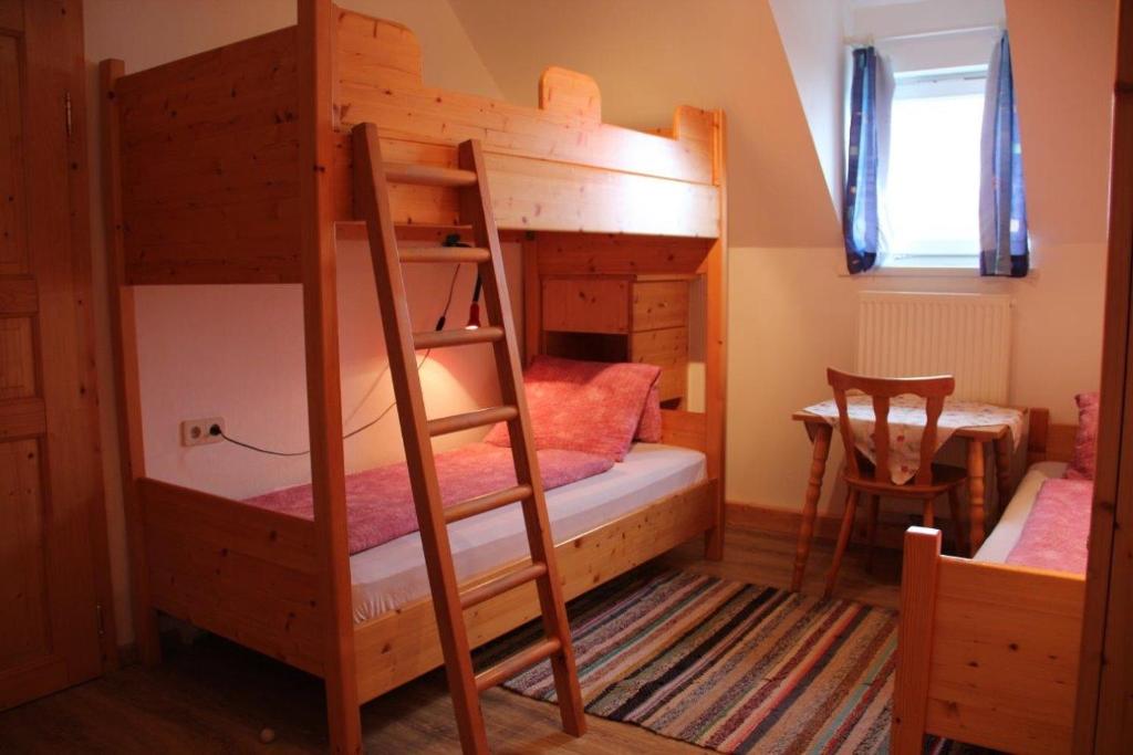 Postel nebo postele na pokoji v ubytování Bauernhof Landhaus Hofer